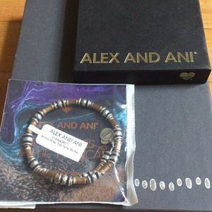 Alex and Ani Willow Wrap, two tone